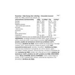 Powerbar Barre énergétique Ride Energy Coco-hazelnut Caramel 18 X 55g -Sport Vêtements Magasin barre energetique ride energy coco hazelnut caramel 18 x 55g 4