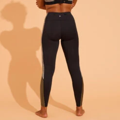 BAS DE MAILLOT DE BAIN LEGGING AQUAGYM-AQUABIKE FEMME NOIR IMPRIME KAKI -Sport Vêtements Magasin bas de maillot de bain legging aquagym aquabike femme noir imprime kaki 7