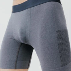 Kalenji BOXER DE RUNNING HOMME DRY PERF 900 GRIS BLEU -Sport Vêtements Magasin boxer de running homme dry perf 900 gris bleu 4