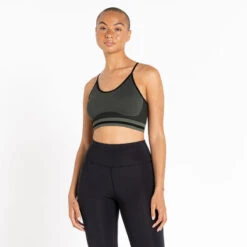 Dare 2b Brassière De Sport DON'T SWEAT IT Femme (Vert Canard) -Sport Vêtements Magasin brassiere de sport dont sweat it femme vert canard 2