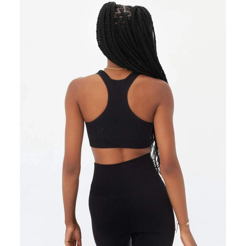 Brassière Seamless Super Strong - Noir 3 Brassière Seamless Super Strong - Noir – Image 3