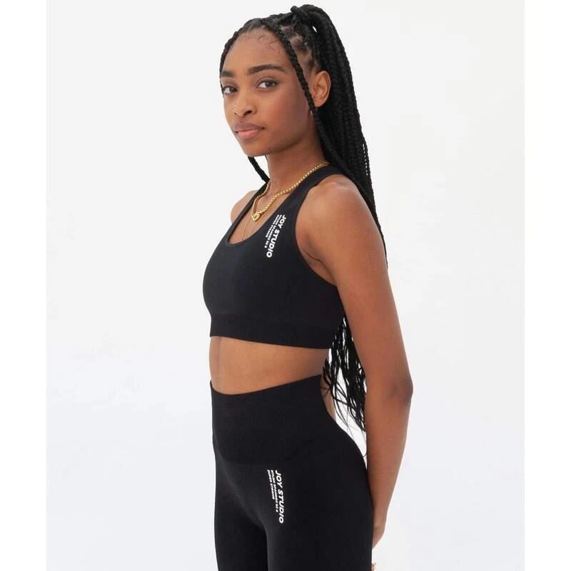 Brassière Seamless Super Strong - Noir 4 Brassière Seamless Super Strong - Noir – Image 4