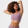 Brassière Sport Fitness Femme Comfort Plus Mauve