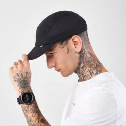 Casquette Running Homme Femme - KIPRUN 5 Panneaux Noir -Sport Vêtements Magasin casquette running homme femme kiprun 5 panneaux noir 2