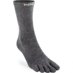 Injinji Chaussettes à Orteils De Randonnée Liner Crew Wool Unisexe