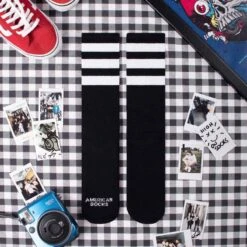 Chaussettes American Socks Back In Black II - Mid High 11 Chaussettes American Socks Back In Black II - Mid High -Sport Vêtements Magasin chaussettes american socks back in black ii mid high 4