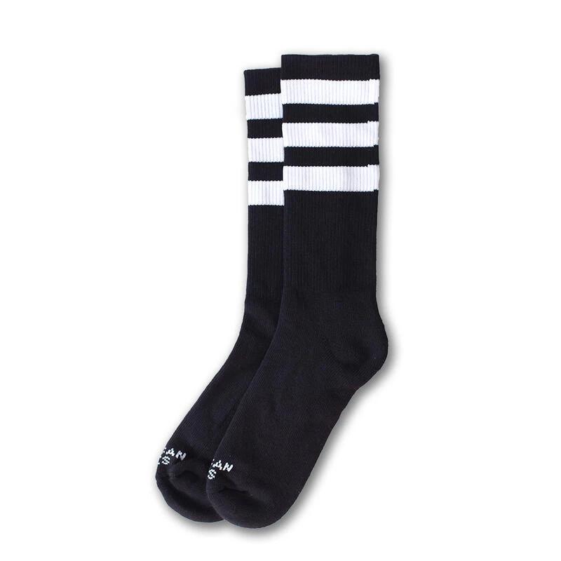 Chaussettes American Socks Back In Black II - Mid High 1 Chaussettes American Socks Back In Black II - Mid High