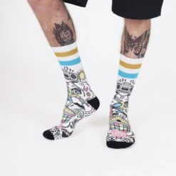 Chaussettes American Socks Bowl - Mid High 10 Chaussettes American Socks Bowl - Mid High -Sport Vêtements Magasin chaussettes american socks bowl mid high 3