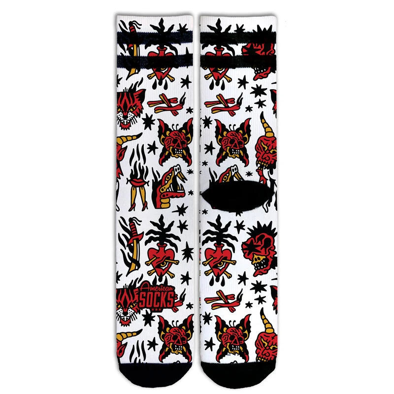 Chaussettes American Socks Krampus - Mid High 2 Chaussettes American Socks Krampus - Mid High – Image 2