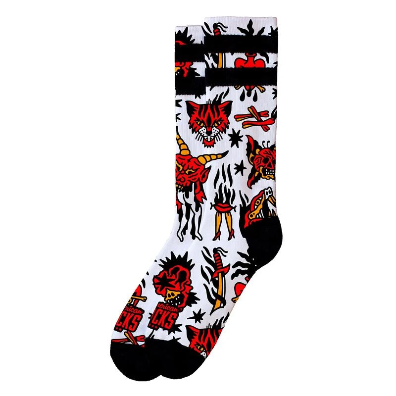 Chaussettes American Socks Krampus - Mid High 1 Chaussettes American Socks Krampus - Mid High