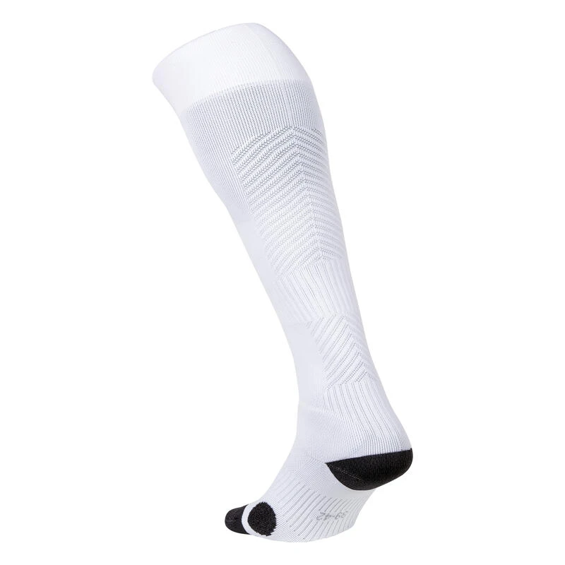 Chaussettes De Hockey Sur Gazon Adulte Intensité Forte FH900 Blanc 4 Chaussettes De Hockey Sur Gazon Adulte Intensité Forte FH900 Blanc – Image 4