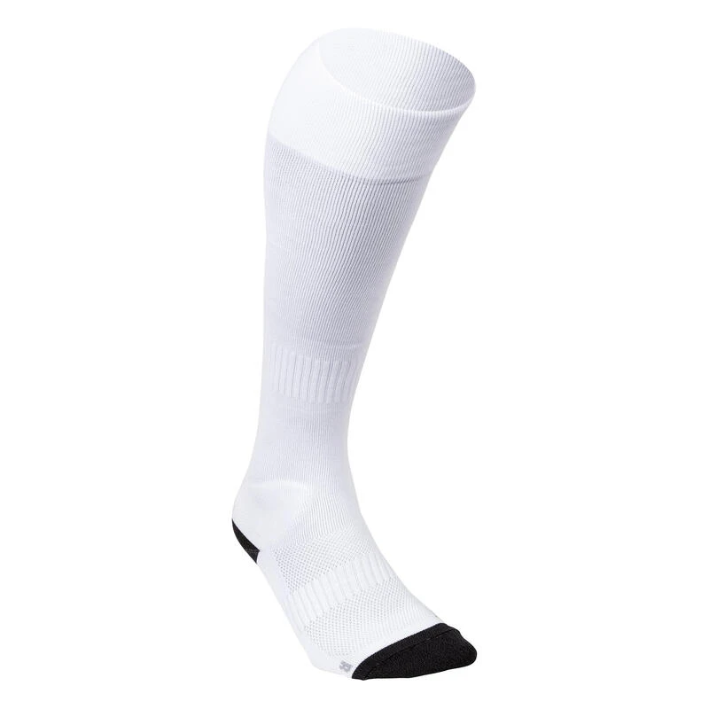 Chaussettes De Hockey Sur Gazon Adulte Intensité Forte FH900 Blanc 1 Chaussettes De Hockey Sur Gazon Adulte Intensité Forte FH900 Blanc