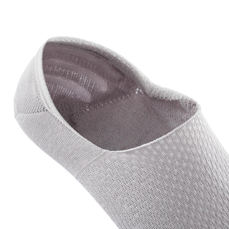 Chaussettes De Marche Invisibles Blanches Grises - Lot De 2 Paires 3 Chaussettes De Marche Invisibles Blanches Grises - Lot De 2 Paires – Image 3