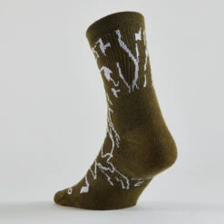 CHAUSSETTES DE TENNIS HAUTES ARTENGO RS 300 KAKI NOIR MOTIFS LOT DE 4 -Sport Vêtements Magasin chaussettes de tennis hautes artengo rs 300 kaki noir motifs lot de 4 3