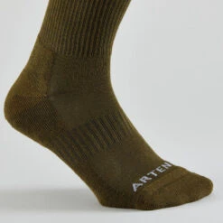 CHAUSSETTES DE TENNIS HAUTES ARTENGO RS 300 KAKI NOIR MOTIFS LOT DE 4 -Sport Vêtements Magasin chaussettes de tennis hautes artengo rs 300 kaki noir motifs lot de 4 6