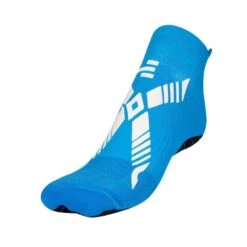 Chaussettes Natation Adulte Piscine Antidérapantes Antibactérien Bleu Clair
