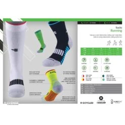 Chaussettes Techniques Running Adulte Compression Thermo Larges Jaune 11 Chaussettes Techniques Running Adulte Compression Thermo Larges Jaune -Sport Vêtements Magasin chaussettes techniques running adulte compression thermo larges jaune 5