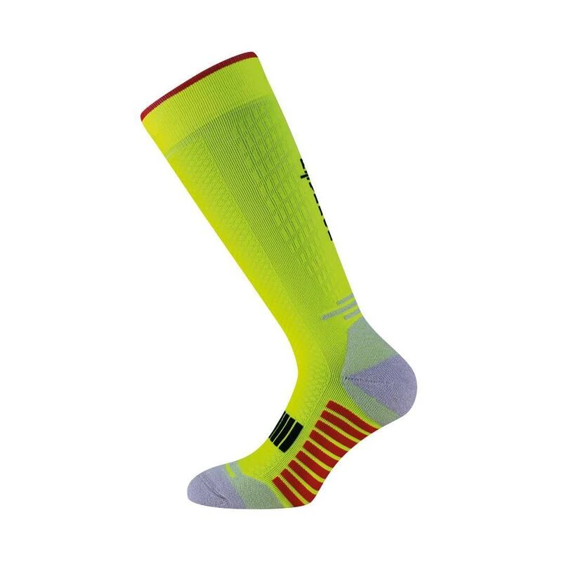 Chaussettes Techniques Running Adulte Compression Thermo Larges Jaune 1 Chaussettes Techniques Running Adulte Compression Thermo Larges Jaune