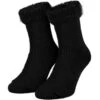 Chaussettes Thermiques 'fleecy' | Femme | Taille Unique | Noir