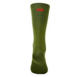 Chaussettes Unisexes Hautes Unies Mooquer Classy Evo Safari Vertes Brodées -Sport Vêtements Magasin chaussettes unisexes hautes unies mooquer classy evo safari vertes brodees 3
