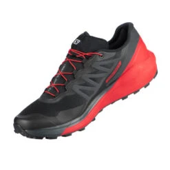 CHAUSSURE DE TRAIL RUNNING SALOMON SENSE RIDE 4 NOIR ROUGE -Sport Vêtements Magasin chaussure de trail running salomon sense ride 4 noir rouge 5