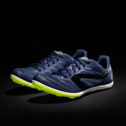 CHAUSSURES A POINTES D'ATHLETISME DE DEMI FOND AT MID BLEU NOIR ET JAUNE 6 CHAUSSURES A POINTES D'ATHLETISME DE DEMI FOND AT MID BLEU NOIR ET JAUNE -Sport Vêtements Magasin chaussures a pointes dathletisme de demi fond at mid bleu noir et jaune 2