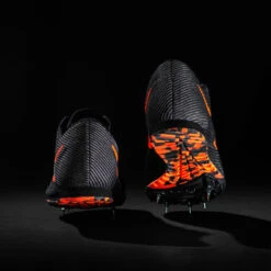 CHAUSSURES A POINTES D'ATHLETISME POUR LE CROSS AT CROSS NOIRE ET ORANGE -Sport Vêtements Magasin chaussures a pointes dathletisme pour le cross at cross noire et orange 4