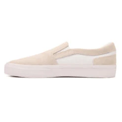 Chaussures Basses De Skateboard Sans Lacets Adulte VULCA 500 Slip-on Blanche -Sport Vêtements Magasin chaussures basses de skateboard sans lacets adulte vulca 500 slip on blanche 5