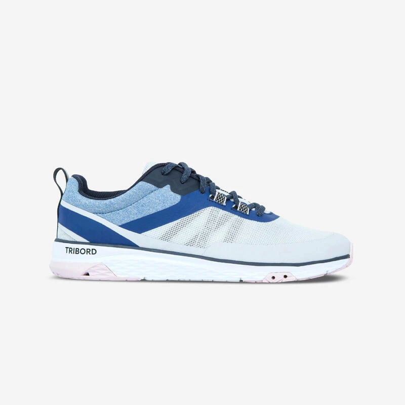 Tribord Chaussures Bateau Basket De Voile Race 500 Femme Bleu 1 Tribord Chaussures Bateau Basket De Voile Race 500 Femme Bleu