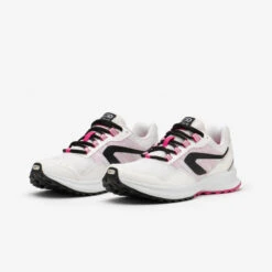 CHAUSSURES DE RUNNING FEMME KALENJI RUN ACTIVE GRIP Blanc Rose -Sport Vêtements Magasin chaussures de running femme kalenji run active grip blanc rose 7
