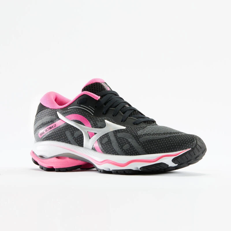 CHAUSSURES DE RUNNING FEMME MIZUNO WAVE ULTIMA 13 NOIR ROSE 3 CHAUSSURES DE RUNNING FEMME MIZUNO WAVE ULTIMA 13 NOIR ROSE – Image 3