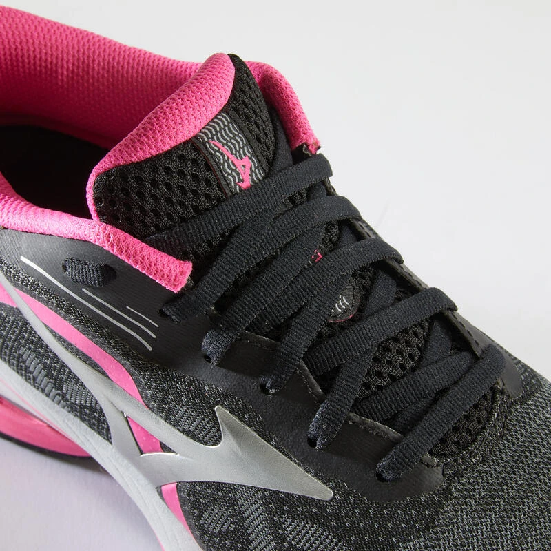 CHAUSSURES DE RUNNING FEMME MIZUNO WAVE ULTIMA 13 NOIR ROSE 4 CHAUSSURES DE RUNNING FEMME MIZUNO WAVE ULTIMA 13 NOIR ROSE – Image 4
