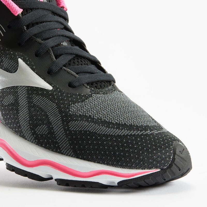 CHAUSSURES DE RUNNING FEMME MIZUNO WAVE ULTIMA 13 NOIR ROSE 6 CHAUSSURES DE RUNNING FEMME MIZUNO WAVE ULTIMA 13 NOIR ROSE – Image 6