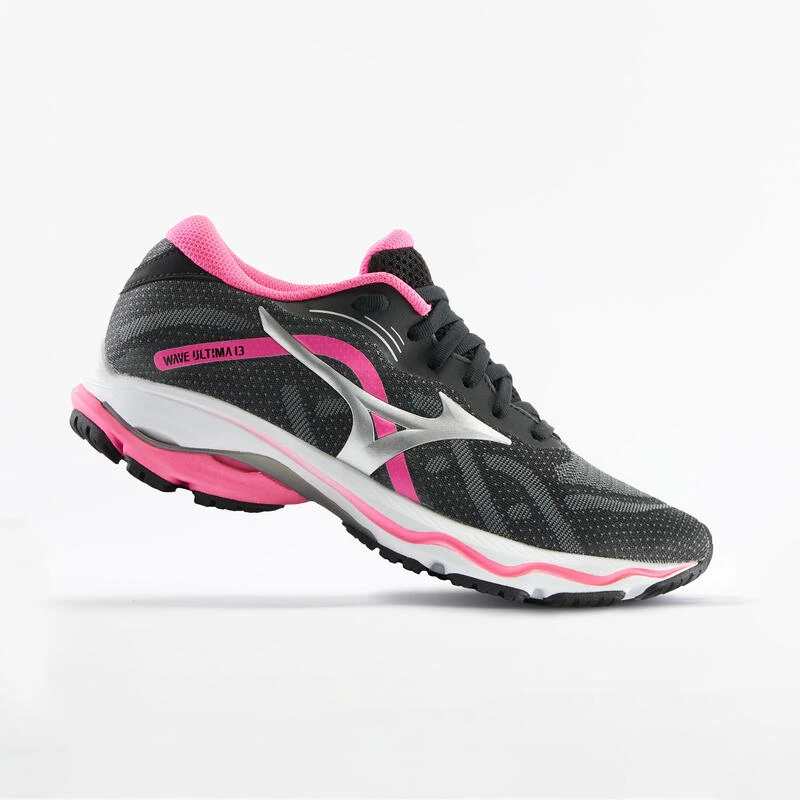 CHAUSSURES DE RUNNING FEMME MIZUNO WAVE ULTIMA 13 NOIR ROSE 1 CHAUSSURES DE RUNNING FEMME MIZUNO WAVE ULTIMA 13 NOIR ROSE
