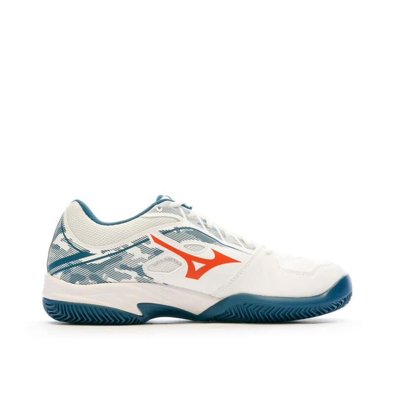 Chaussures De Tennis Blanches Homme Mizuno Breakshot 2 Chaussures De Tennis Blanches Homme Mizuno Breakshot – Image 2