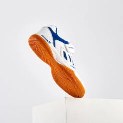Chaussures De Tennis De Table Enfant TTS 500 Enfant - Blanc/Bleu -Sport Vêtements Magasin chaussures de tennis de table enfant tts 500 enfant blancbleu 3