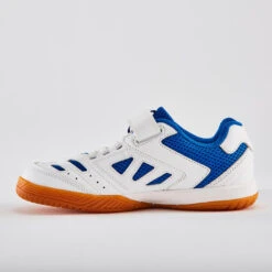 Chaussures De Tennis De Table Enfant TTS 500 Enfant - Blanc/Bleu -Sport Vêtements Magasin chaussures de tennis de table enfant tts 500 enfant blancbleu 5