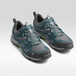 Quechua Chaussures Imperméables De Randonnée Montagne - MH100 Bleu - Homme -Sport Vêtements Magasin chaussures impermeables de randonnee montagne mh100 bleu homme 4