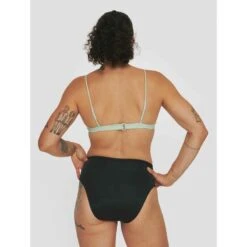 Culotte De Bain Menstruel Taille Haute - Flux Moyen - Océanides -Sport Vêtements Magasin culotte de bain menstruel taille haute flux moyen oceanides 3