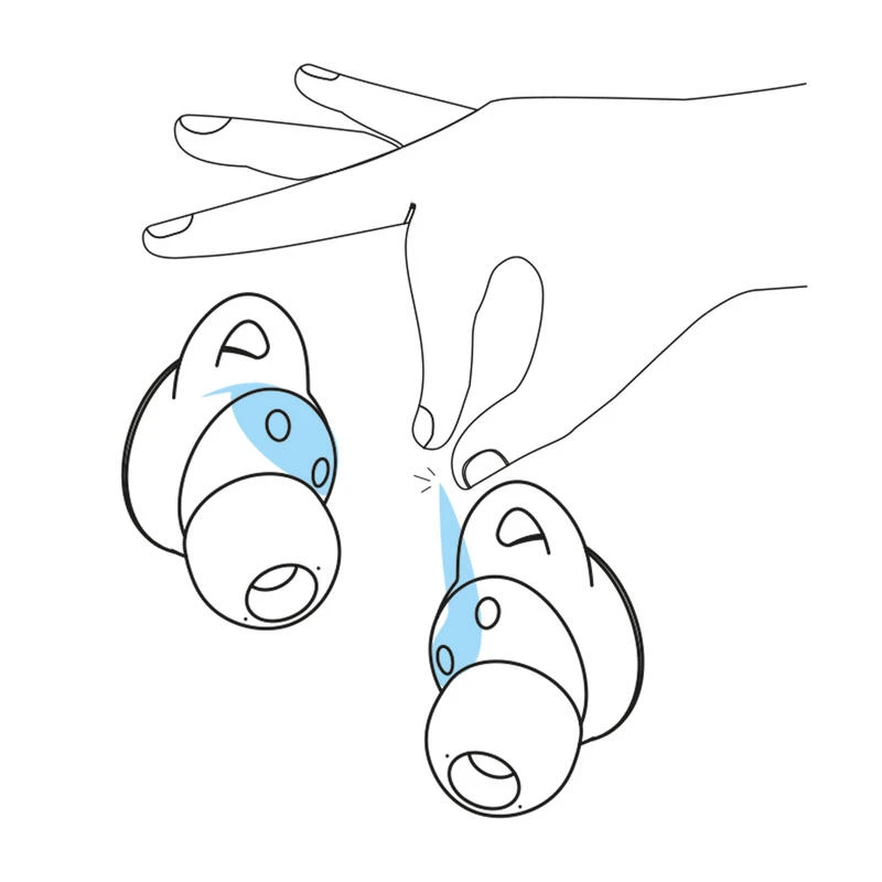 ECOUTEURS DE RUNNING TWS 100 100% SANS FIL BLANC 3 ECOUTEURS DE RUNNING TWS 100 100% SANS FIL BLANC – Image 3