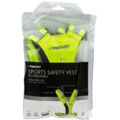 AVENTO Gilet De Sport à Led - Rechargeable - Jaune Fluo - Gilet De Sécurité -Sport Vêtements Magasin gilet de sport a led rechargeable jaune fluo gilet de securite 5