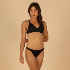HAUT DE MAILLOT DE BAIN BRASSIÈRE AVEC DOUBLE RÉGLAGE DOS BEA NOIRE -Sport Vêtements Magasin haut de maillot de bain brassiere avec double reglage dos bea noire 2