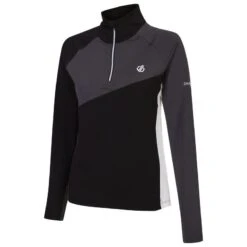 Dare 2b Haut De Sport ICE Femme (Noir / Gris Foncé) -Sport Vêtements Magasin haut de sport ice femme noir gris fonce 2