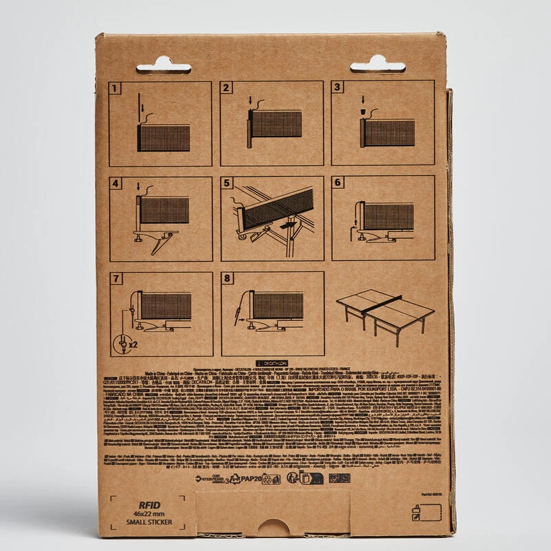 Kit Poteaux Et Filet De Tennis De Table TTPN 500 3 Kit Poteaux Et Filet De Tennis De Table TTPN 500 – Image 3