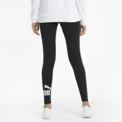 Legging à Logo Essentials Femme PUMA Black -Sport Vêtements Magasin legging a logo essentials femme puma black 2