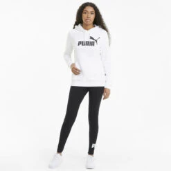 Legging à Logo Essentials Femme PUMA Black -Sport Vêtements Magasin legging a logo essentials femme puma black 3