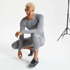 Dare 2b Legging Court IN THE ZONE Homme (Gris Foncé Chiné) -Sport Vêtements Magasin legging court in the zone homme gris fonce chine 2