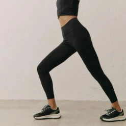 Legging De Sport Diardi 7/8 Pour Femmes Black Limba -Sport Vêtements Magasin legging de sport diardi 78 pour femmes black limba 3