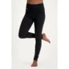 Legging De Yoga Gaia - Legging Tendance Taille Haute - Noir