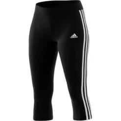Legging Femme Adidas Essentials 3-Stripes 3/4 Length -Sport Vêtements Magasin legging femme adidas essentials 3 stripes 34 length 3